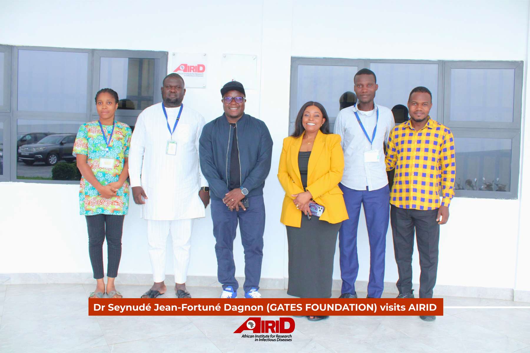 AIRID Welcomes Dr. Seynudé Jean-Fortuné Dagnon from the Gates Foundation
